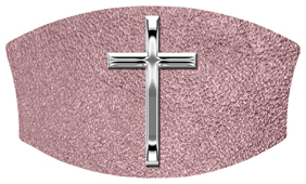 DNSWILL 510 SL SH OR Silver Single Cross Shimmer Orchid